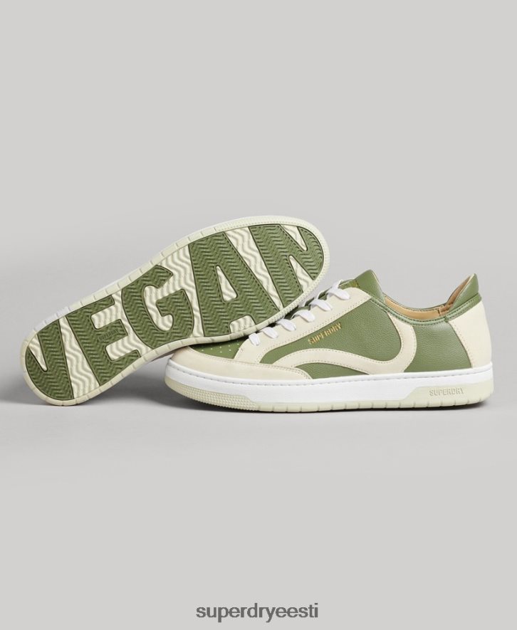 Superdry mehed vegan korv madala otsaga trenažöörid B2LT41894 kingad roheline