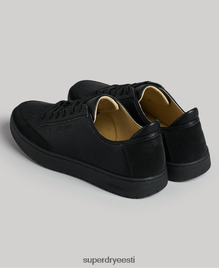 Superdry mehed vegan korv madala otsaga trenažöörid B2LT41895 kingad must