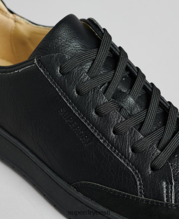 Superdry mehed vegan korv madala otsaga trenažöörid B2LT41895 kingad must