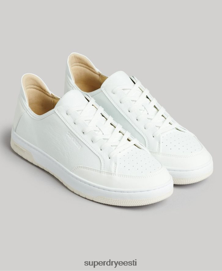Superdry mehed vegan korv madala otsaga trenažöörid B2LT41897 kingad valge