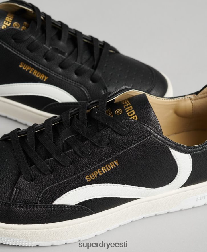 Superdry mehed vegan korv madala otsaga trenažöörid B2LT41908 kingad must