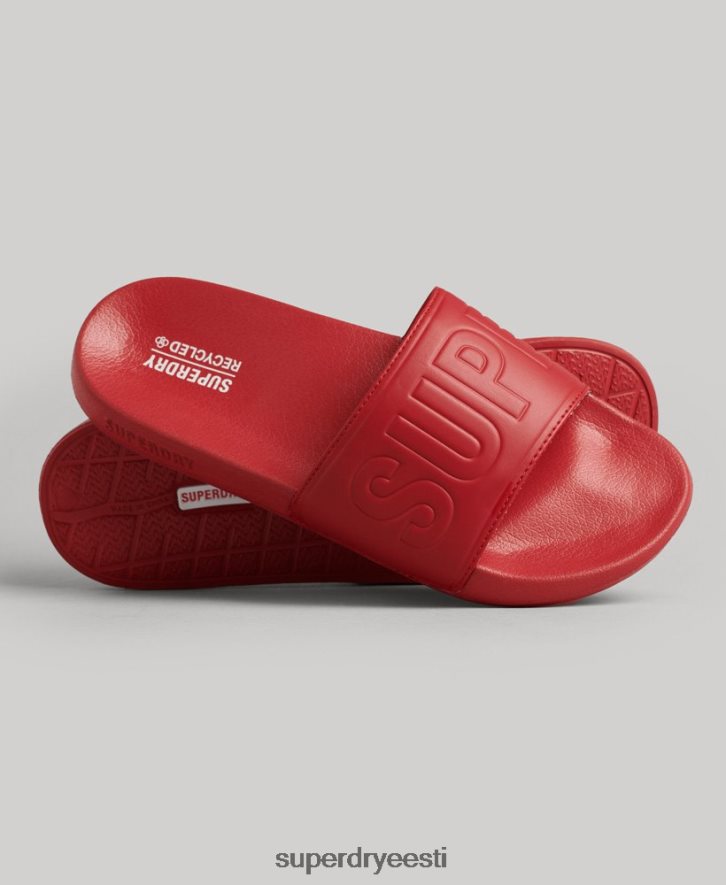 Superdry mehed koodi core pool liugurid B2LT41912 kingad punane