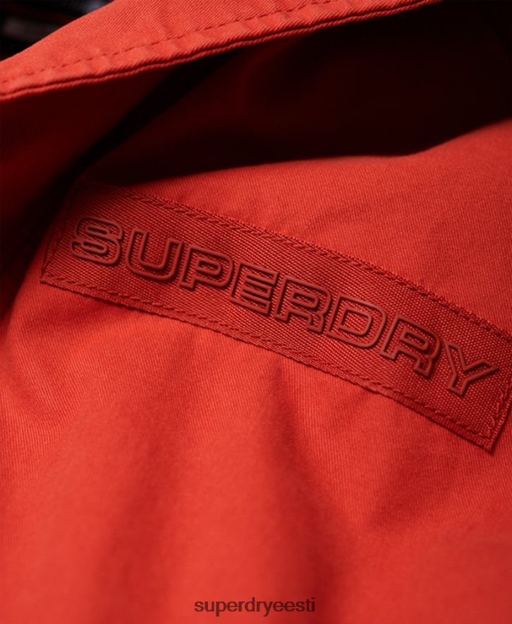 Superdry mehed aviator rookie parka jope B2LT41202 Riietus oranž