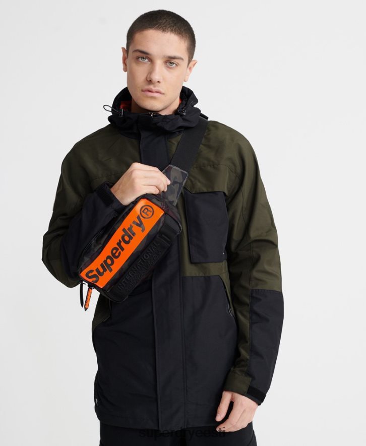 Superdry mehed desert alchemy 5 taskuga jope B2LT41198 Riietus roheline