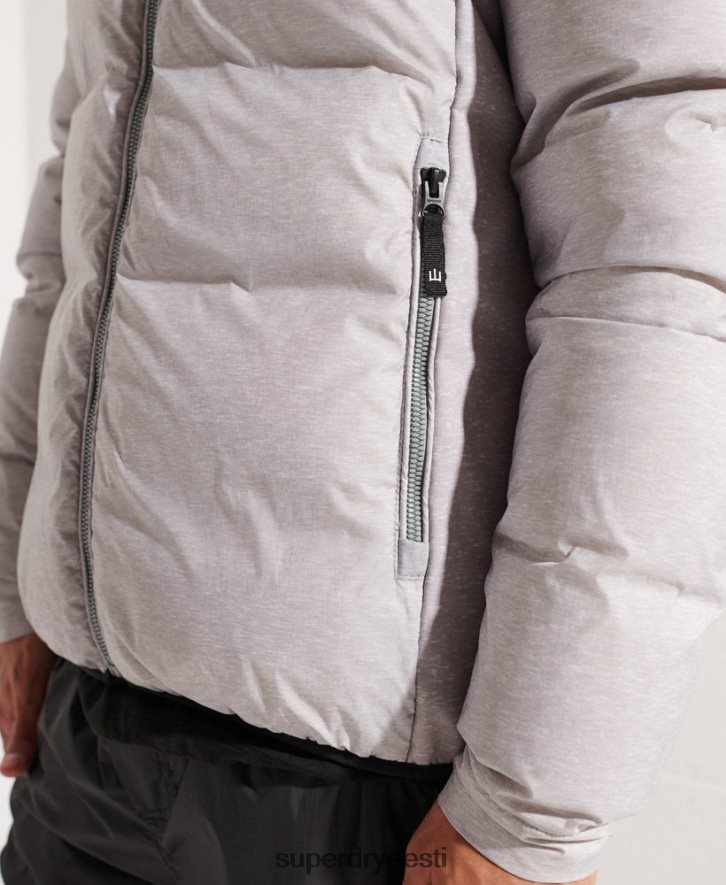 Superdry mehed ekspeditsiooni alla sd-tuulejope B2LT44740 Riietus helehall