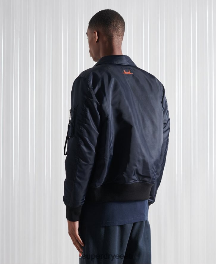Superdry mehed energy ma2 bomber jope B2LT44757 Riietus merevägi