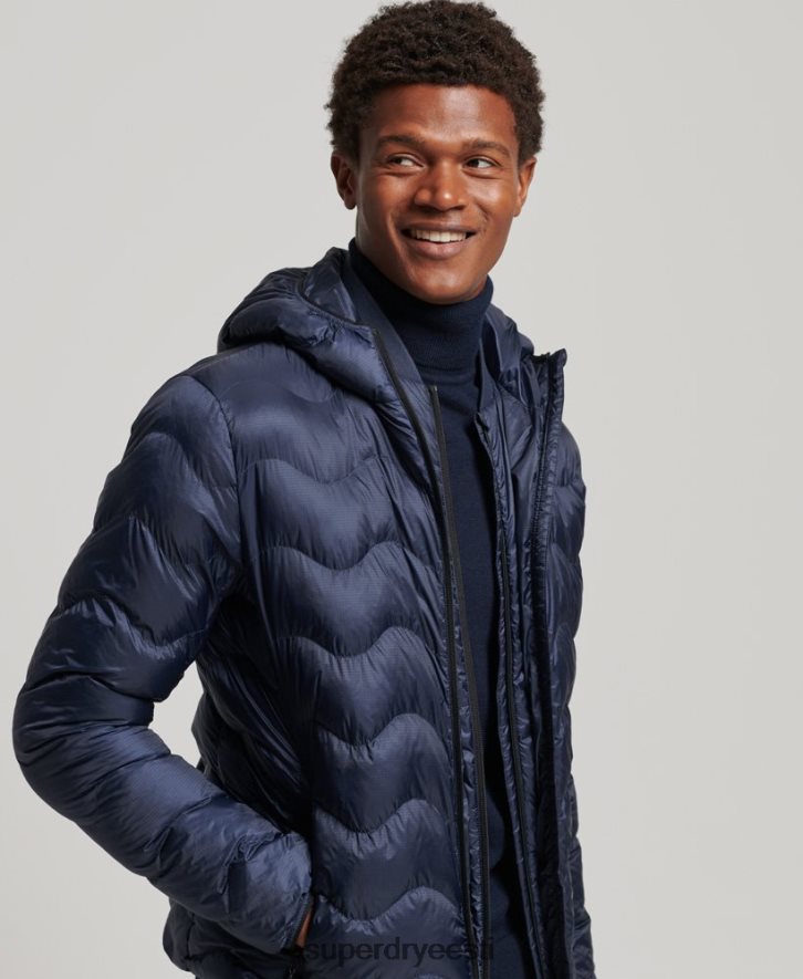 Superdry mehed kapuutsiga keskmise kihiga jakk B2LT44699 Riietus merevägi