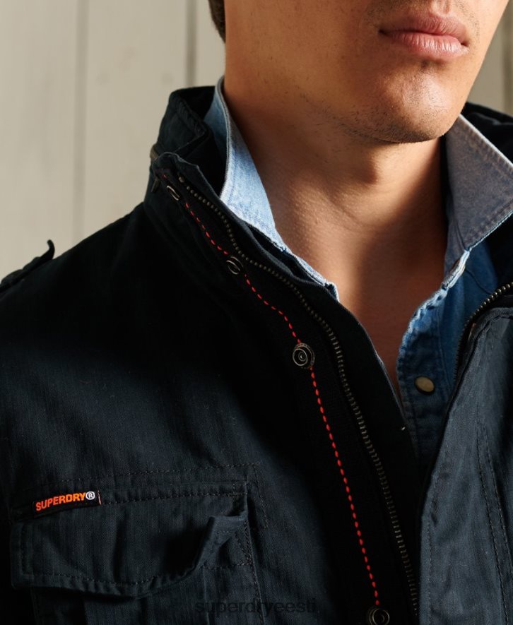 Superdry mehed klassikaline algaja jope B2LT44686 Riietus merevägi