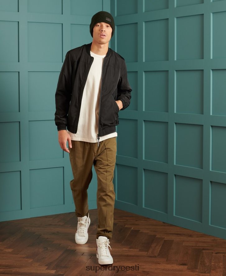 Superdry mehed üleliigsed kaubad flyweight bomber jope B2LT41196 Riietus must
