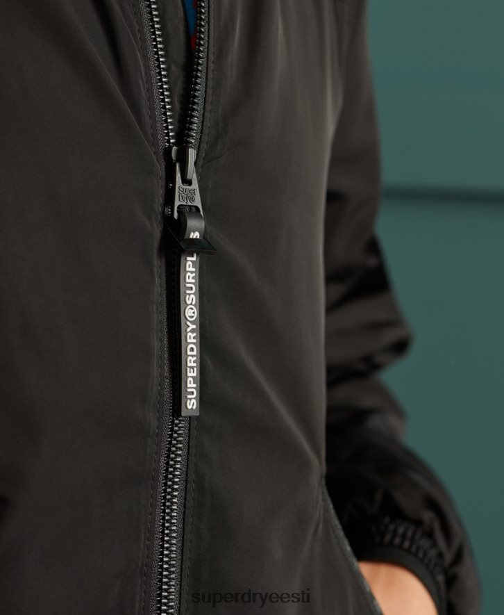 Superdry mehed üleliigsed kaubad flyweight bomber jope B2LT41196 Riietus must