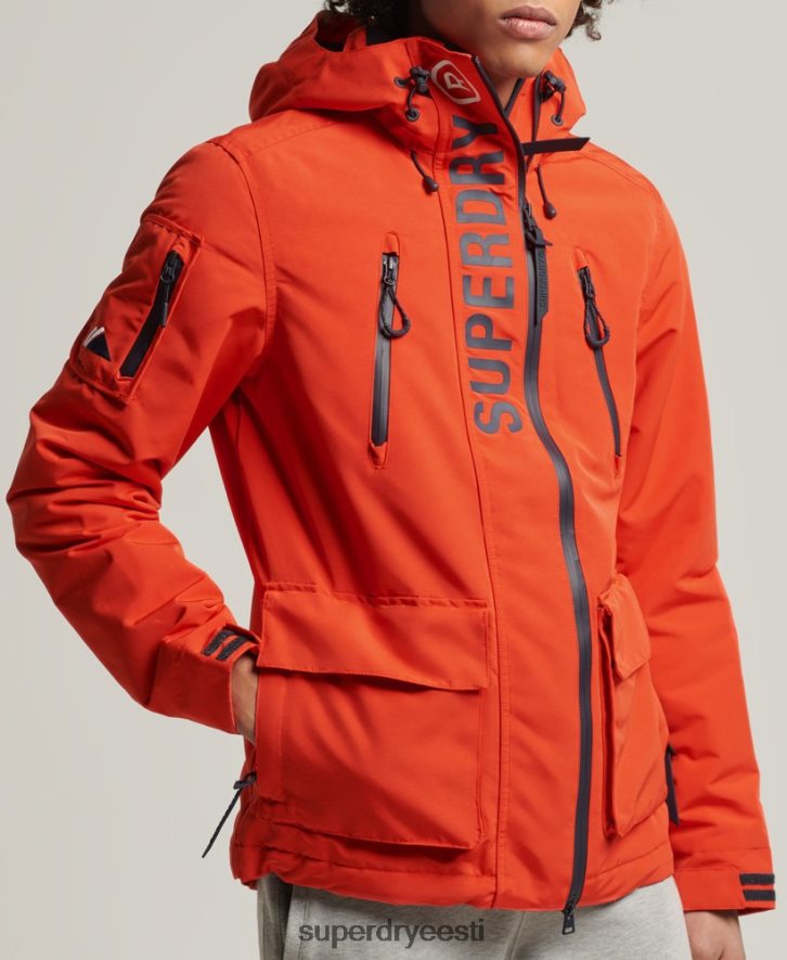 Superdry mehed ülim sd windcheater jope B2LT41091 Riietus oranž