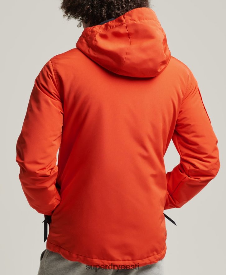 Superdry mehed ülim sd windcheater jope B2LT41091 Riietus oranž