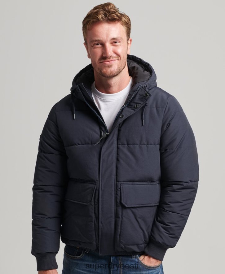 Superdry mehed mägine puff jope B2LT44559 Riietus merevägi