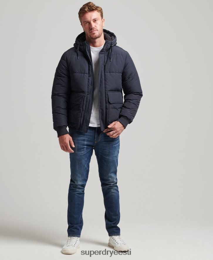 Superdry mehed mägine puff jope B2LT44559 Riietus merevägi