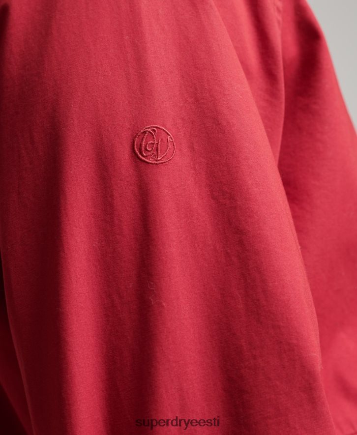 Superdry mehed vintage kollegiaalne harringtoni jope B2LT44466 Riietus punane