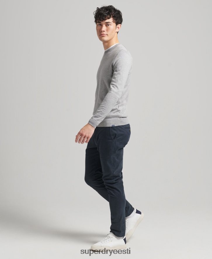 Superdry mehed orgaanilisest puuvillast kašmiirist kampsun B2LT41240 Riietus hall