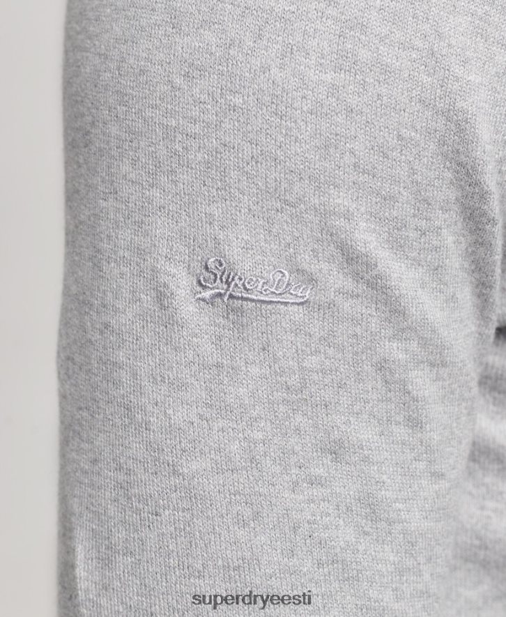 Superdry mehed orgaanilisest puuvillast kašmiirist kampsun B2LT41240 Riietus hall