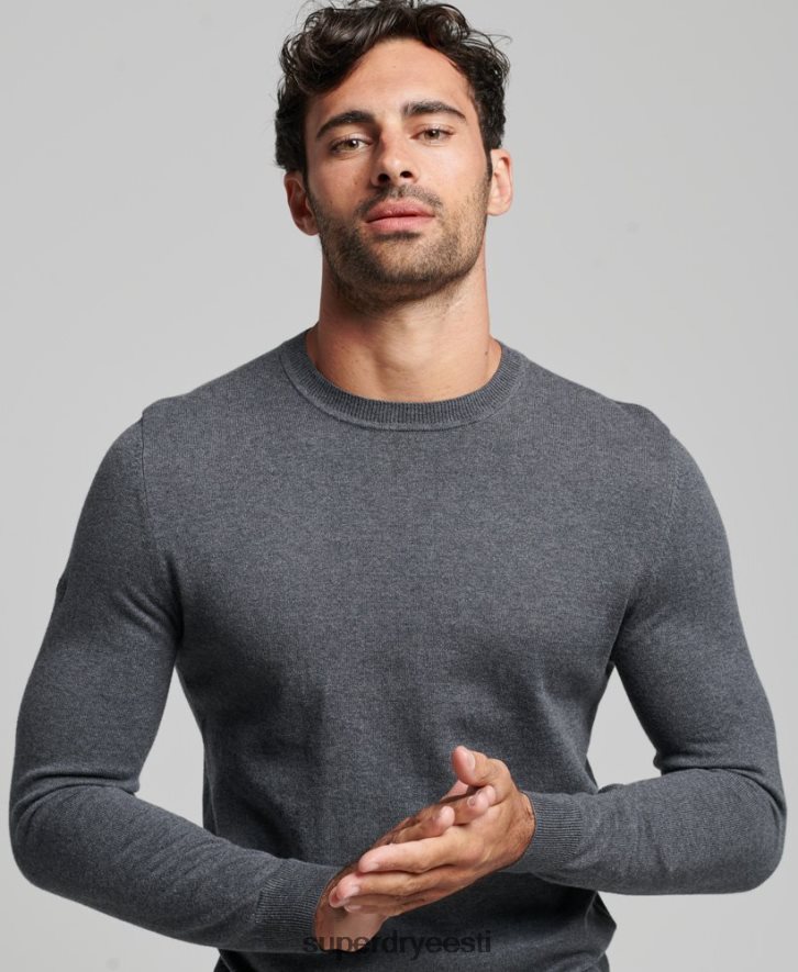 Superdry mehed orgaanilisest puuvillast kašmiirist kampsun B2LT45306 Riietus hall