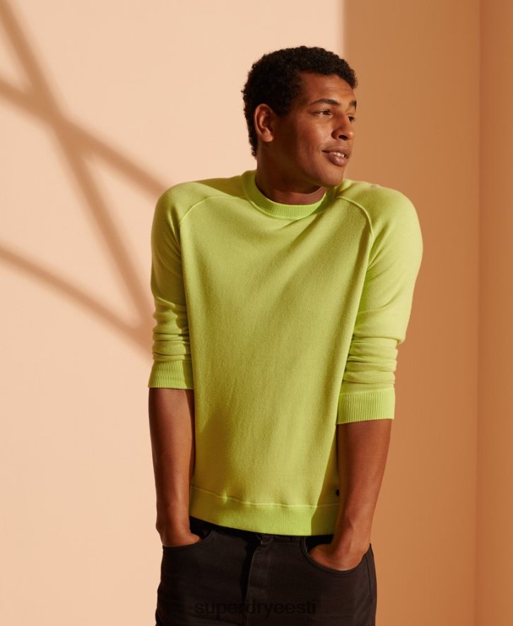 Superdry mehed piiratud väljalaskega ümberpööratav džemper B2LT45345 Riietus roheline