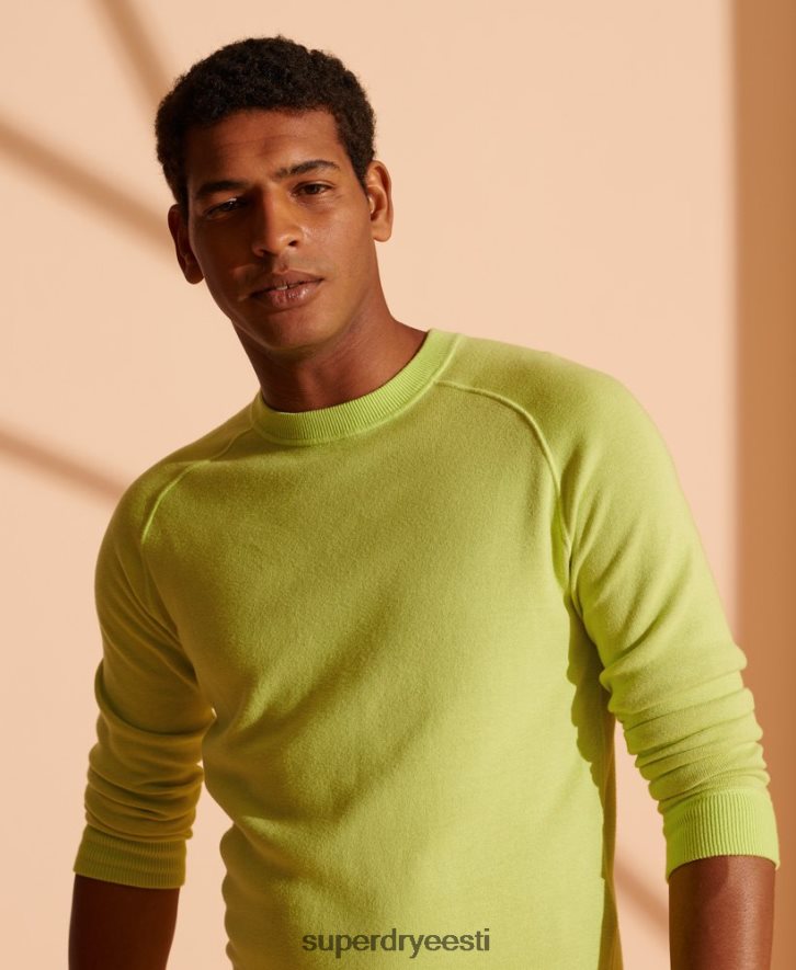 Superdry mehed piiratud väljalaskega ümberpööratav džemper B2LT45345 Riietus roheline
