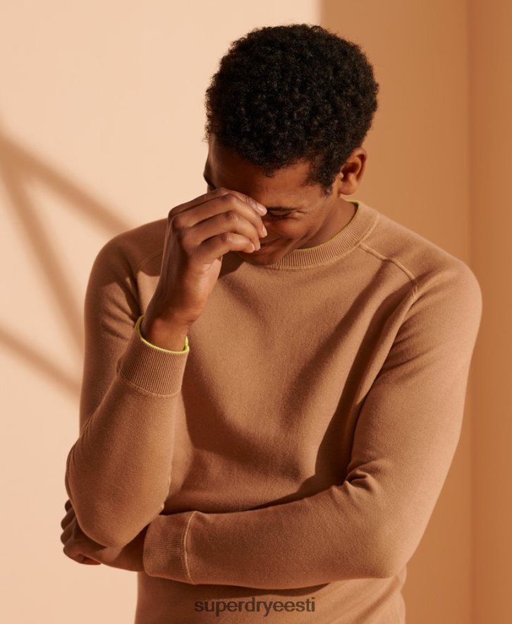 Superdry mehed piiratud väljalaskega ümberpööratav džemper B2LT45345 Riietus roheline