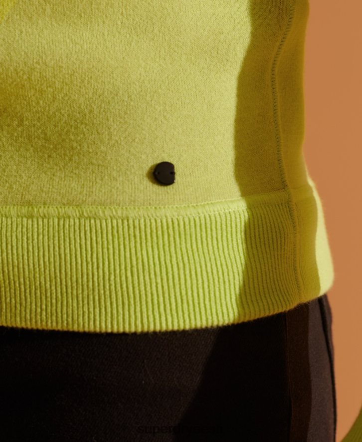 Superdry mehed piiratud väljalaskega ümberpööratav džemper B2LT45345 Riietus roheline