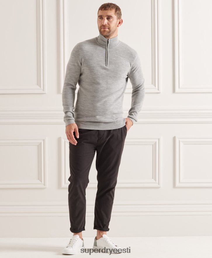 Superdry mehed studios meriino henley džemprid B2LT41295 Riietus hall