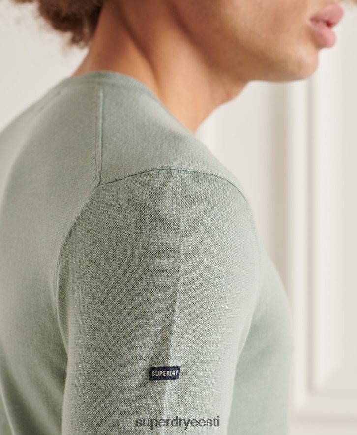 Superdry mehed studios merino crew hüppaja B2LT41315 Riietus tumehall