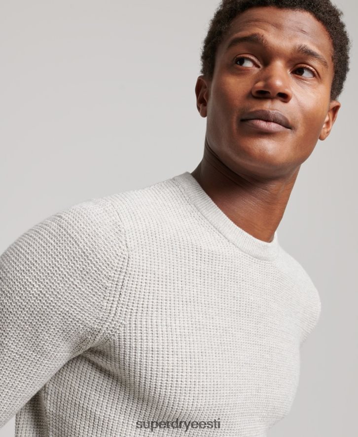 Superdry mehed vintage tekstuuriga crew trikotaaž B2LT41238 Riietus hall