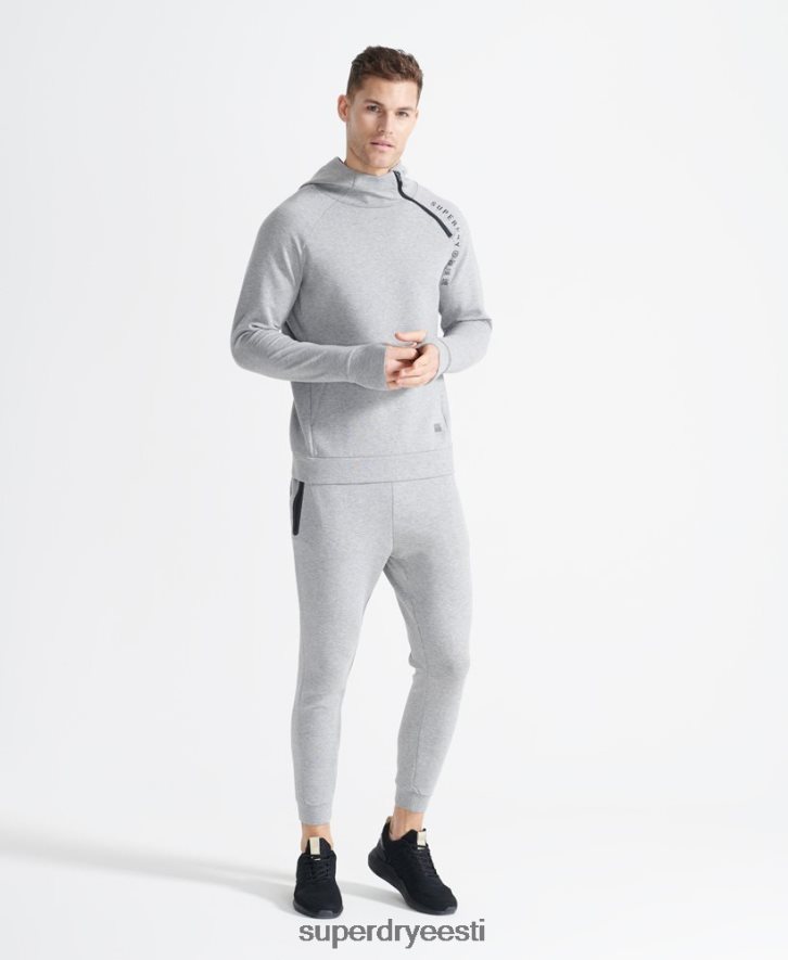 Superdry mehed jõusaali sörkijate treenimine B2LT45405 Riietus hall