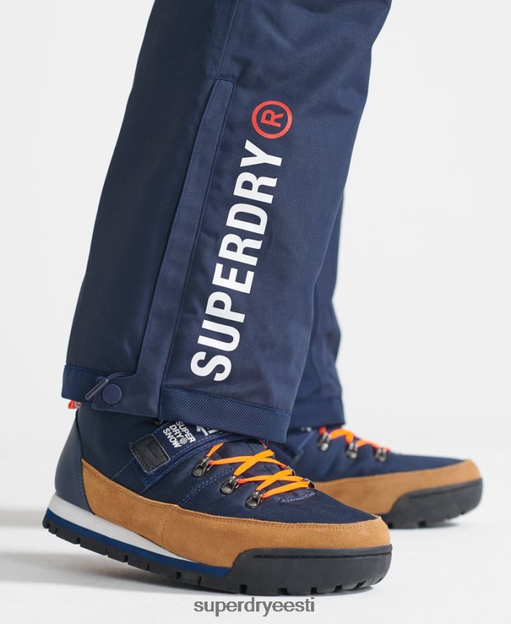 Superdry mehed ülimad päästepüksid B2LT46399 Riietus merevägi