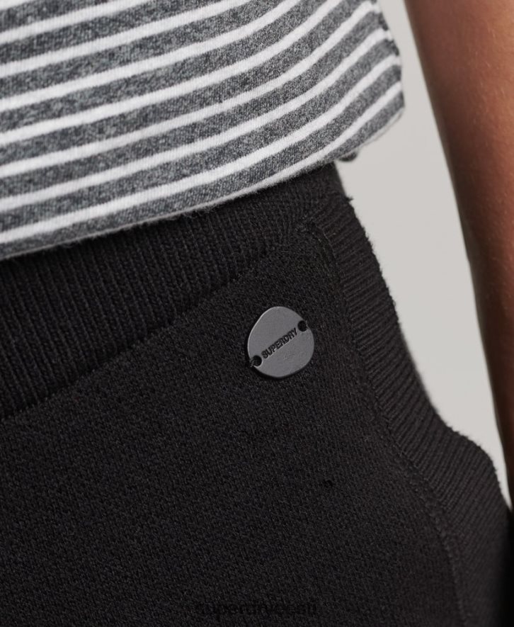 Superdry mehed orgaanilise puuvilla stuudiod hädavajalikud sörkijad B2LT46480 Riietus must