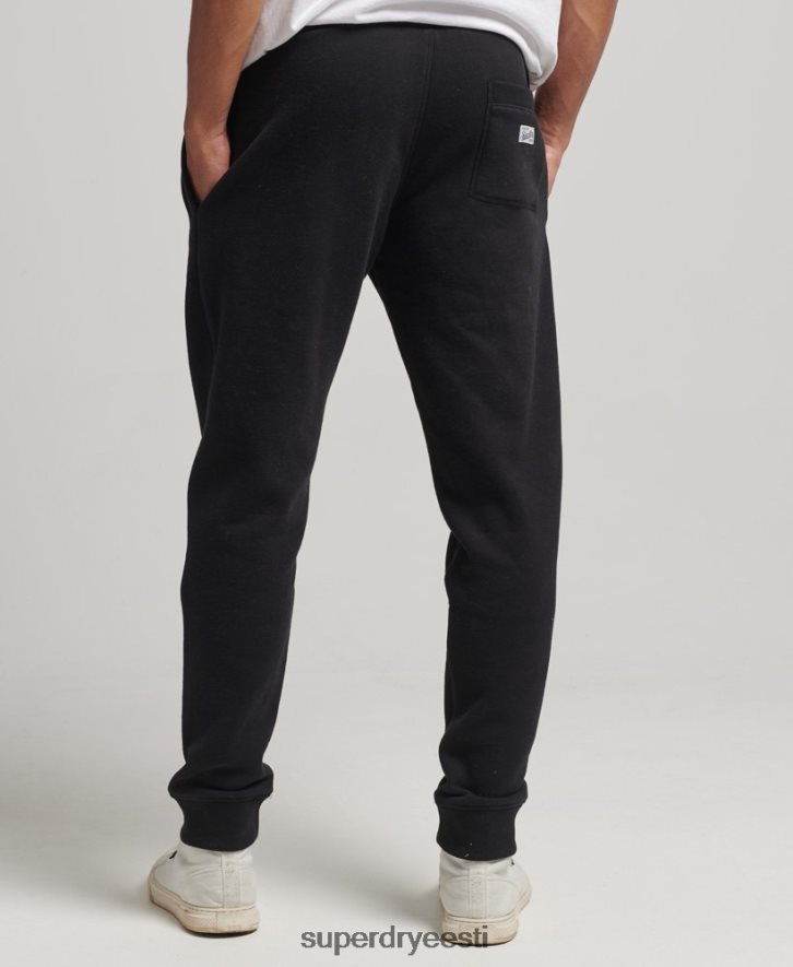 Superdry mehed vintage logo huvi sörkijad B2LT46425 Riietus must