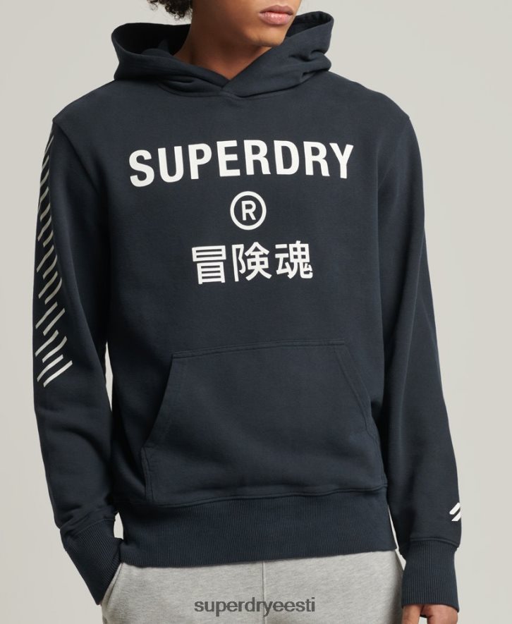Superdry mehed Code core sport kapuuts B2LT45213 Riietus merevägi