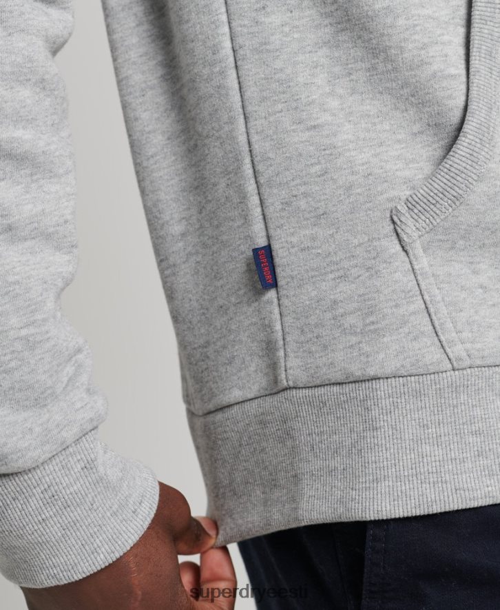 Superdry mehed Vintage logoga klassikaline lukuga kapuuts B2LT45148 Riietus hall