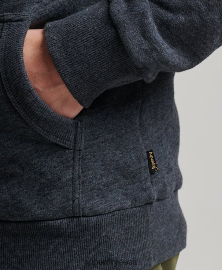 Superdry mehed Vintage logoga reljeefne kapuuts B2LT4767 Riietus merevägi