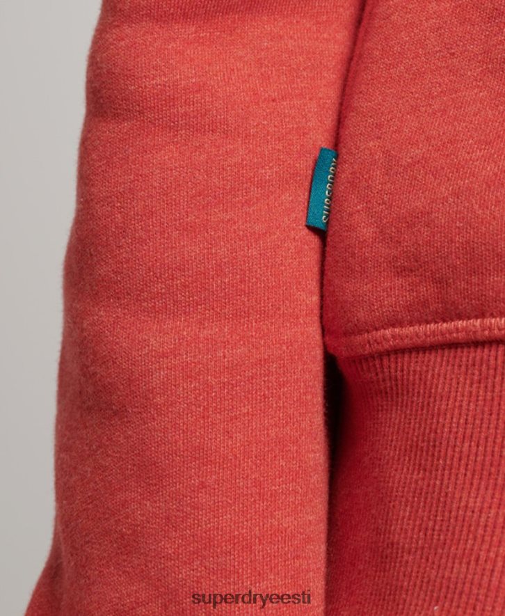 Superdry mehed Vintage logoga tikitud meeskonna dressipluus B2LT4556 Riietus oranž