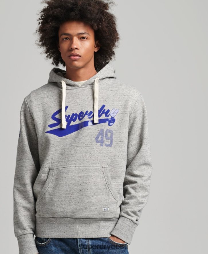 Superdry mehed Vintage sportlik city script kapuuts B2LT45178 Riietus hall