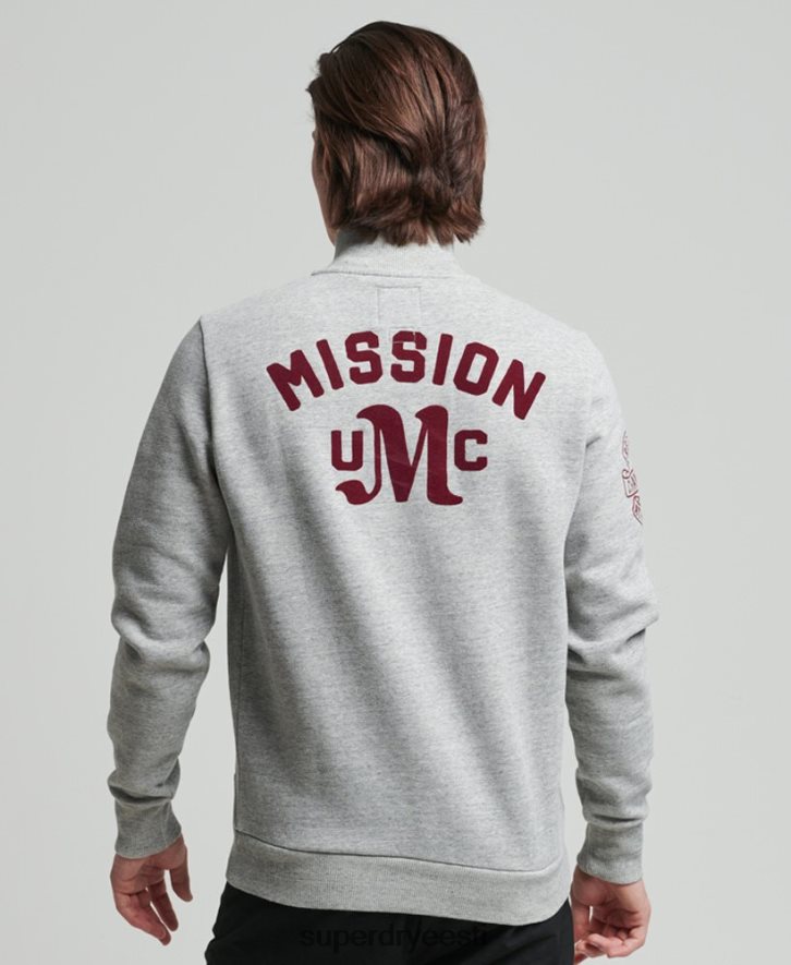 Superdry mehed Vintage sportlik henley dressipluus B2LT45001 Riietus hall