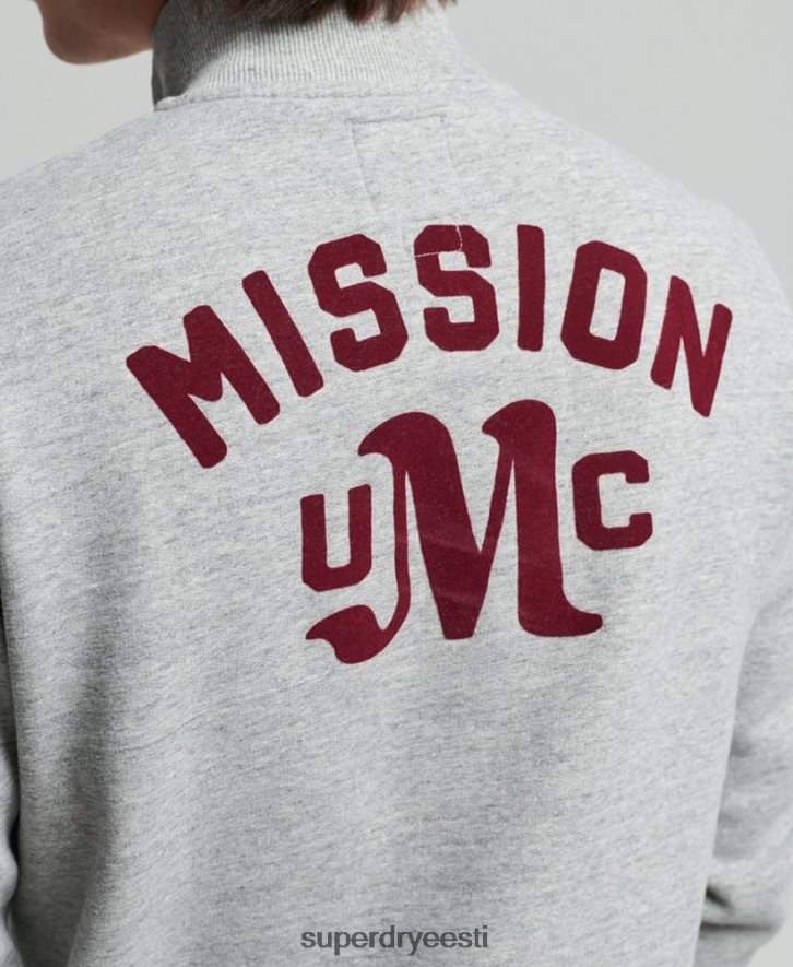 Superdry mehed Vintage sportlik henley dressipluus B2LT45001 Riietus hall