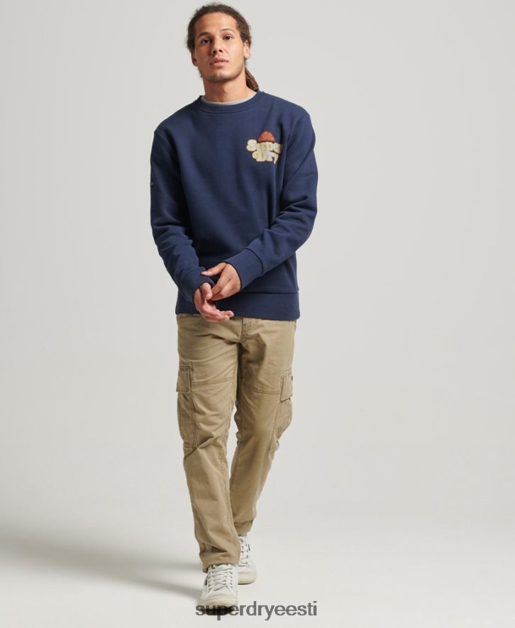Superdry mehed cooper nostalgia crew dressipluus B2LT45006 Riietus merevägi