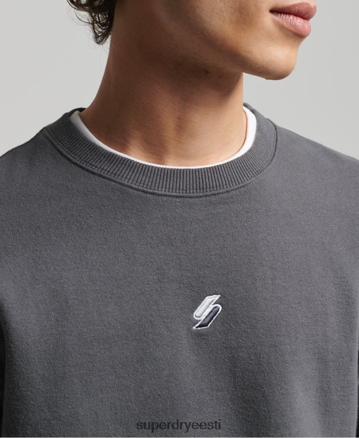 Superdry mehed koodiga lineaarne vaba meeskonna dressipluus B2LT45125 Riietus tumehall