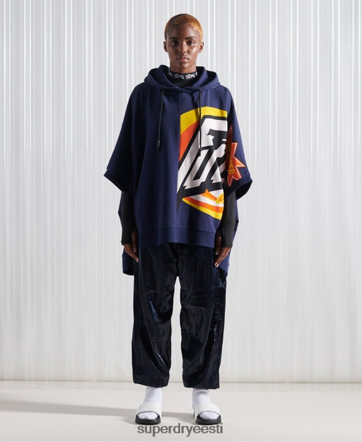 Superdry mehed limiteeritud väljaanne sdx rex fit kapuuts B2LT45233 Riietus merevägi