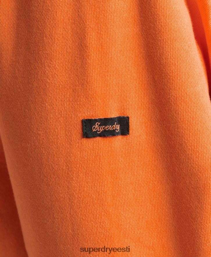 Superdry mehed metsa graafiline kapuuts B2LT4707 Riietus oranž