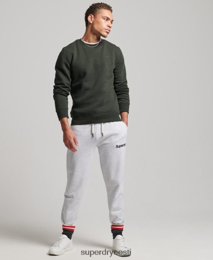 Superdry mehed orgaanilisest puuvillast olulise logoga dressipluus B2LT45067 Riietus roheline