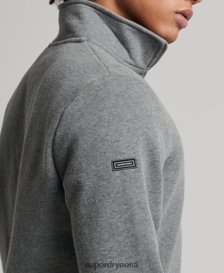 Superdry mehed orgaanilisest puuvillast vintage logoga henley dressipluus B2LT45076 Riietus hall