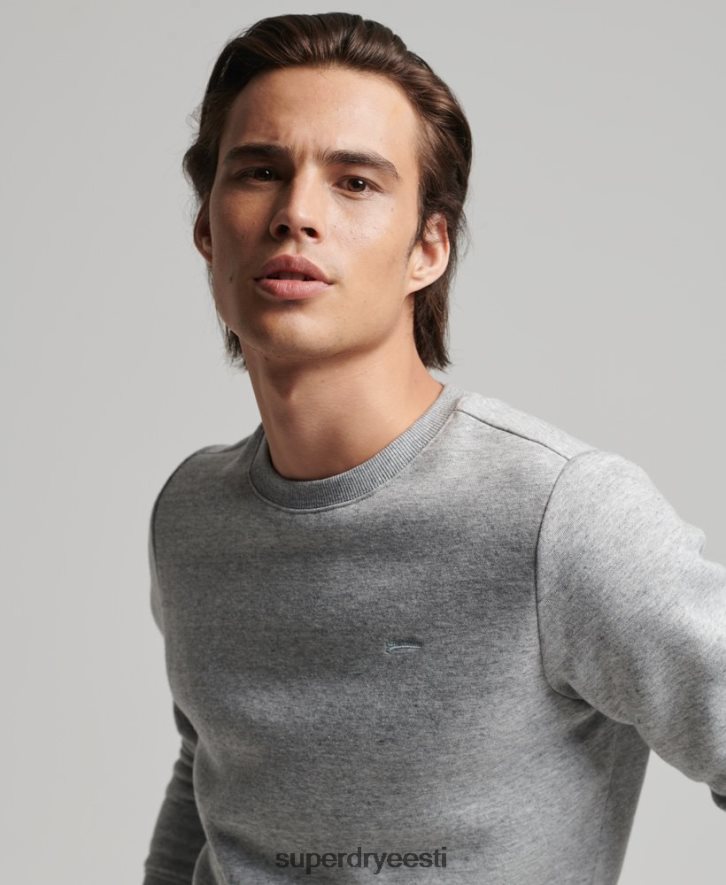 Superdry mehed orgaanilisest puuvillast vintage logoga meeskonna dressipluus B2LT4528 Riietus hall