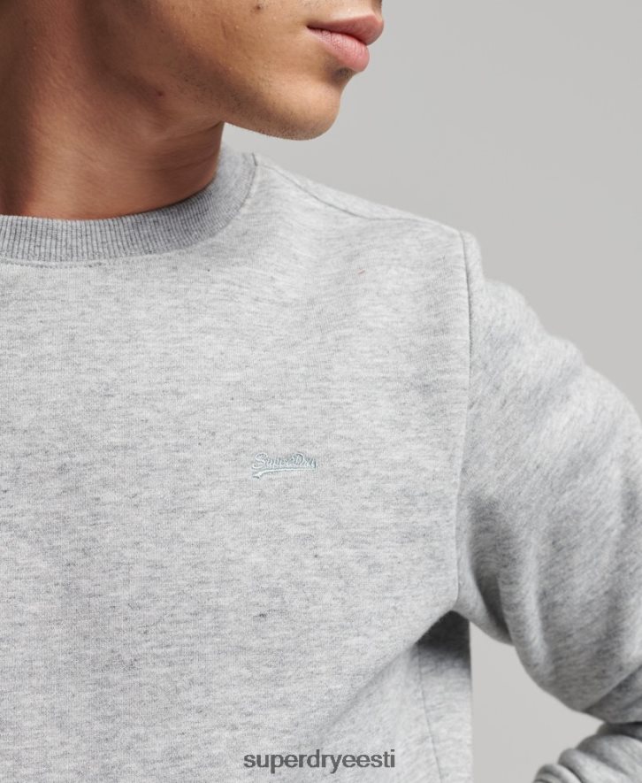 Superdry mehed orgaanilisest puuvillast vintage logoga meeskonna dressipluus B2LT4528 Riietus hall