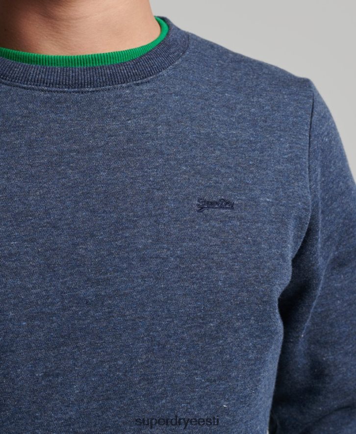 Superdry mehed orgaanilisest puuvillast vintage logoga meeskonna dressipluus B2LT4646 Riietus merevägi