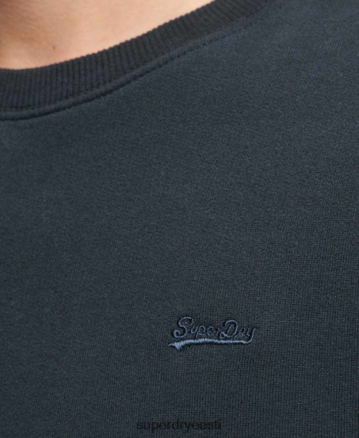 Superdry mehed orgaanilisest puuvillast vintage logoga meeskonna dressipluus B2LT4664 Riietus merevägi